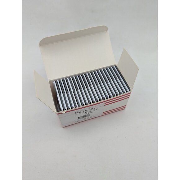 Vtg Gepe Antinewton Double Glass Slide Binders 24x36 Mounts 3mm 20 Count Germany - Picture 2 of 7